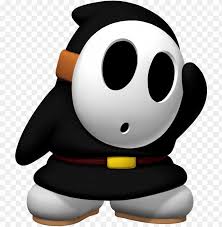 Shy guy crocheted amigurumi doll inspired from super mario | etsy. Acl Mk8 Black Shy Guy Black Shy Guy Super Mario Png Image With Transparent Background Toppng