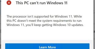 Maybe you would like to learn more about one of these? Now Microsoft S App Will Say Why Your Pc Isn T Ready For Windows 11 The Verge