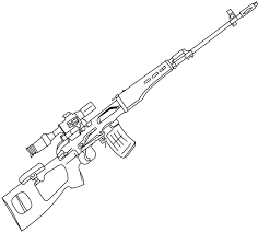 Sniper Nerf Gun Coloring Pages Armi Nel 2019 Armi Schizzi E Disegni