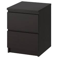 We are using them and the are perfect for looks great.anumgreat design. Malm Chest Of 2 Drawers Black Brown 40x55 Cm Ikea