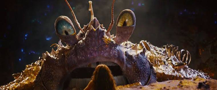 Una de la criaturas de Vaiana (2026). DISNEY