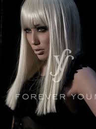 straight edgy synthetic wig by forever young wowwigs com