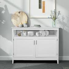 Bellbrook 50 Wide Buffet Table In 2020 Modern Kitchen Storage White Sideboard Buffet White Buffet Table