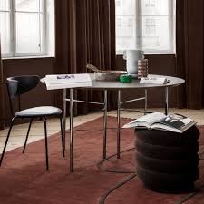 These legs are cut and welded by hand in our shop and they are full of character and traces of our handiwork. Ferm Living Table Legs Mingle W48 Chrome Metal Set Of 2 Lefliving Com