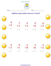 Check out these free printable addition and subtraction word problems worksheets to help your child understand the application of addition/subtraction in daily life. Single Digit Addition And Subtraction Worksheets With Pictures Kids Activities