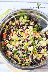 Kidney bean and couscous salad. Southwest Couscous Salad Recipe With Sweet Corn