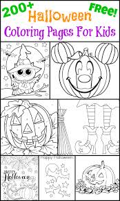Includes images of baby animals, flowers, rain showers, and more. 200 Free Halloween Coloring Pages For Kids Free Halloween Coloring Pages Halloween Preschool Halloween Coloring Book