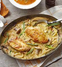 Dijon Chicken With Mushrooms Recipe Delicious Magazine Recipe Chicken Recipes Recipes Cooking Recipes
