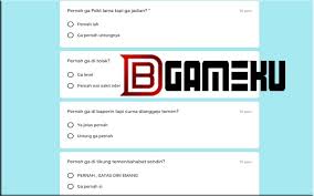 Simulasi tes kompetensi dasar (tkd) cpns ini merupakan latihan simulasi cat cpns online bagi pelamar cpns jalur umum. Ujian Seberapa Malu Maluin Docs Google Form Terbaru Debgameku