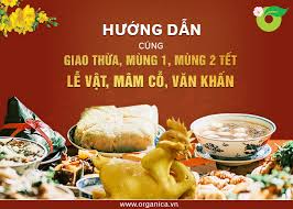 Bài cúng giao thừa theo văn khấn cổ truyền việt nam. HÆ°á»›ng Dáº«n Cung Giao Thá»«a Mung 1 Mung 2 Táº¿t Lá»… Váº­t Mam Cá»— VÄƒn Kháº¥n Organica