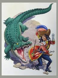 Hook Peter Pan Illustration Arte Peter Pan Libros