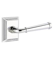 The leverset is operated by a lever from both the interior and exterior. Emtek 8261cus26 3 Designer Brass Door Lever Set With Wilshire Rosette Without Cf Mechanism With Finish Polished Chrome And Lever Type Cortina Lever And Door Lock Type Privacy