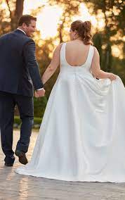 From the ladybird royal wedding dress collection. Royal Inspired Simple Plus Size Wedding Dress Stella York Wedding Dresses