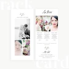 Rack cards printed with your graphics serve as a convenient method for delivering marketing information in a portable rack card size/dimension: Feminie Touch Rack Card Template 4 Oh Snap Boutique