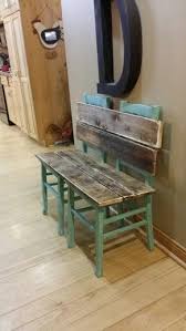 We did not find results for: Rustic Bench Painted And Distressed In Aqua Made From Old Chairs Repurposed Furniture Furniture Projects Home Decor