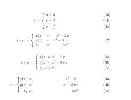 Braced Equation With Multiple Lines On Right Side With Equation Numbers Tex Latex Stack Exchange