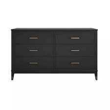 6 Drawer Westerleigh Dresser Black - Cosmoliving By Cosmopolitan Double Dresser Dresser Drawers 6 Drawer Dresser