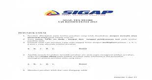Selain jawaban yang benar tersebut, adalah jawaban yang salah. Soal Uk Smt I 2015 2 Docx Document