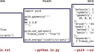 Todos los sistemas operativos, windows 3.x . Psi4 1 4 Open Source Software For High Throughput Quantum Chemistry The Journal Of Chemical Physics Vol 152 No 18