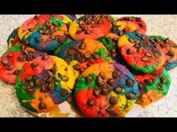•posted on may 22, 2017. Rainbow Chocolate Chip Cookie Recipe Homemade How To Make Rainbow Chocolate Chip Cookies Youtube