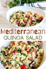 Mediterranean Quinoa Salad Recipe Mediterranean Quinoa Salad Quinoa Salad Recipe Using Quinoa