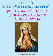Sobre tu vientre caminarás, y polvo comerás todos los días de tu vida. Gaturro 8 De Diciembre Dia De La Virgen Facebook