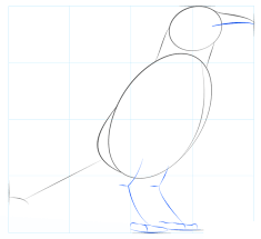 Totorial cara melukis layangan gambar daraemon. Cara Melukis Burung Gagak Tutorial Melukis Langkah Demi Langkah Mewarnai Anak Anak Cetak