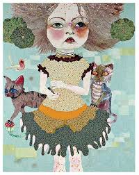 Del Kathryn Barton Painting Daily Art Fixx A Little Art Every Day Art Australian Art Artist