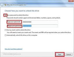 Select the method you wish to use to unlock the drive in the future. Encrypt The Usb Drive With The Bitlocker Function On Windows Scc