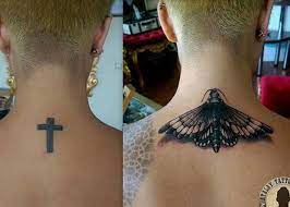 55 Incredible Cover Up Tattoos Before And After Cuded Neck Tattoo Cover Up Cover Up Tattoos Neck Tattoo