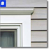 Rosenello S Windows Siding Roofing Siding Window Trim Exterior Outdoor Window Trim Vinyl Window Trim