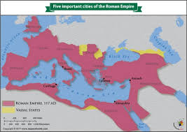 What Were The Five Important Cities Of The Roman Empire