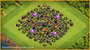 Which is the best th9 farming base link? New Best Th9 Hybrid Trophy Base 2020 Town Hall 9 Th9 Hybrid Base Design Clash Of Clans Dark Barbarian