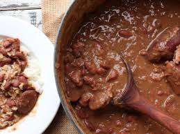 American southern recipes caribbean beans and legumes pork rice recipes celery sausage recipes ham grain recipes. New Orleans Style Red Beans And Rice Recipe Serious Eats