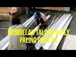 Membelah Talang Kotak Paling Gampang Untuk Modifikasi Gully Hidroponik Hidroponik Talang