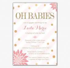 Twins Girls Baby Shower Invitations Printed Pink Gold Gender Neutral Baby Shower Invites For Girl Twins Baby Shower Invitations Gold Baby Shower Invitations
