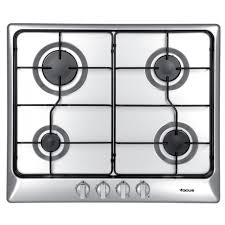 Vente Plaque A Gaz 60 Cm 4 Feux Inox Focus F801x Tunisie Electrof