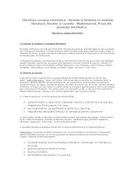 După primul război mondial ziare cu pagină literară şi reviste literare sporesc la număr. Literatura Romana Interbelica