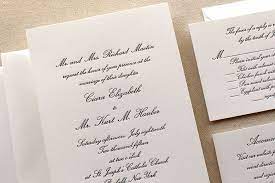 Letterpress Formal Letterpress Wedding Invitations Wedding Invitations With Pictures Classic Wedding Invitations