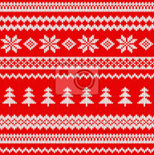 Bestens geeignet für stimmungsvolle hintergründe und als geschenkpapier zum ausdrucken. Nahtloses Gestricktes Weihnachtliches Muster Fototapete Fototapeten Strickwaren Gestrickt Pullover Myloview De