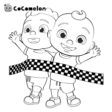 This 'cocomelon coloring pages characters' is for individual and noncommercial use only, the copyright. Cocomelon Coloring Pages 20 New Coloring Pages Free Printable