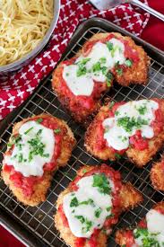 Easy chicken pharm with panko. Chicken Parmesan Recipe With Easy Marinara The Anthony Kitchen
