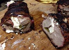 Texas Nilgai Stuffed With Cream Cheese And Jalapeno Then Wrapped In Bacon Food New Recipes Game Food