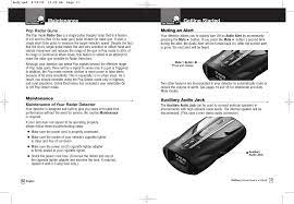 Xrs 9645 order any of our products, for assistance outside the u.s.a. Xrs9845 Radar Detector User Manual Xrs 9845 L4 Cobra Electronics