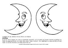 Der mond wird am besten in einem arbeitsgang 2x gefertigt. Bastelvorlage In Der Grundschule Mobile Sonne Mond Sterne Basteleien Weihnachten Feste Und Feiertage Hus Klasse 2 Grundschulmaterial De