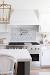 Backsplash Behind Stove With Microwave