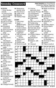 Free printable crossword puzzles mirroreyes. Crossword Puzzles