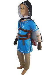 The Legend Of Zelda Breath Of The Wild Costumes Kids Boys Legend Of Zelda Breath Of The Wild Link Outfit Uniform Cape Halloween Cosplay Costume Legend Of Zelda Costume Halloween Cosplay Link Halloween Costume