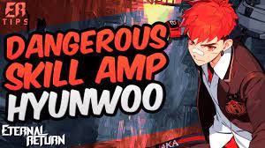 DANGEROUS SKILL AMP HYUNWOO | ETERNAL RETURN | PRO PLAYER GAMEPLAY - YouTube