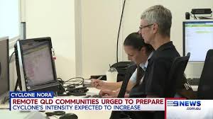 Последние твиты от 9 news brisbane (@9newsbrisbane). Cyclone Nora Latest 9 News Weather Wall 23 3 18 The Advertiser